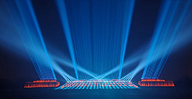 西安大明宮大型光影秀